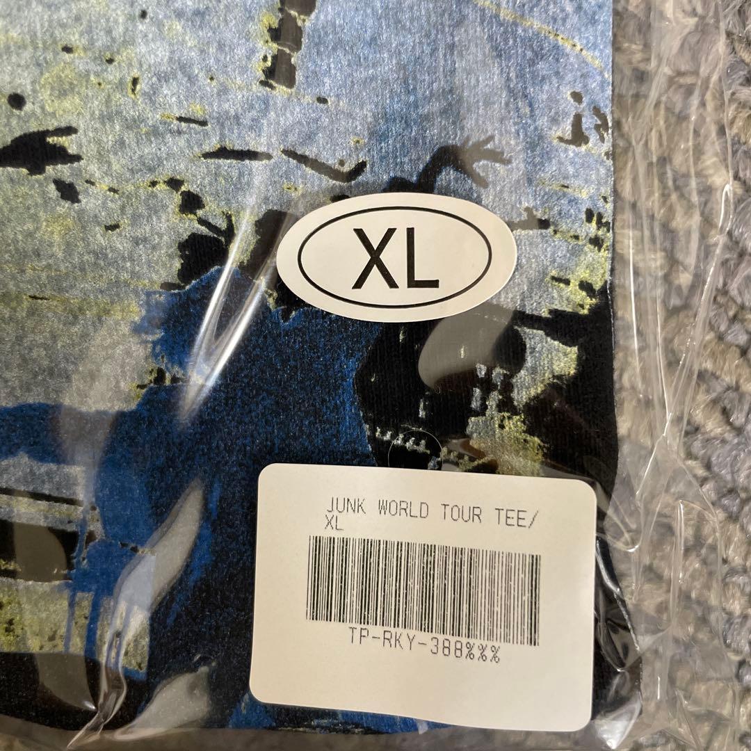 【新品未開封】米津玄師 JUNK WORLD TOUR TEE XLフル銀テ付き