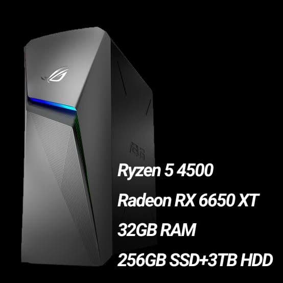 ゲーミングデスクトップPC Ryzen5 4500 RX6650XT AMD ゲーミングpc Ryzen 5 4500 メモリ16GB SSD500GB RTX3050 AMD CPU