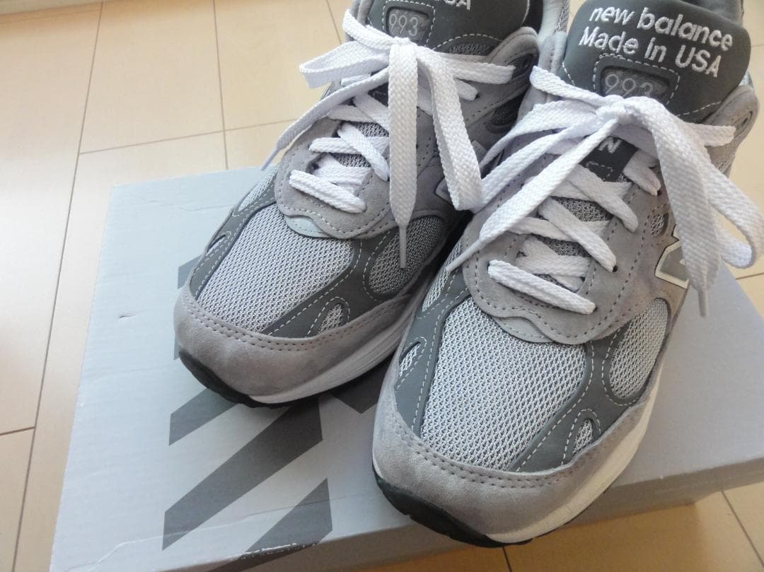 【24年製】New Balance MR 993 GL グレー 27.5cm