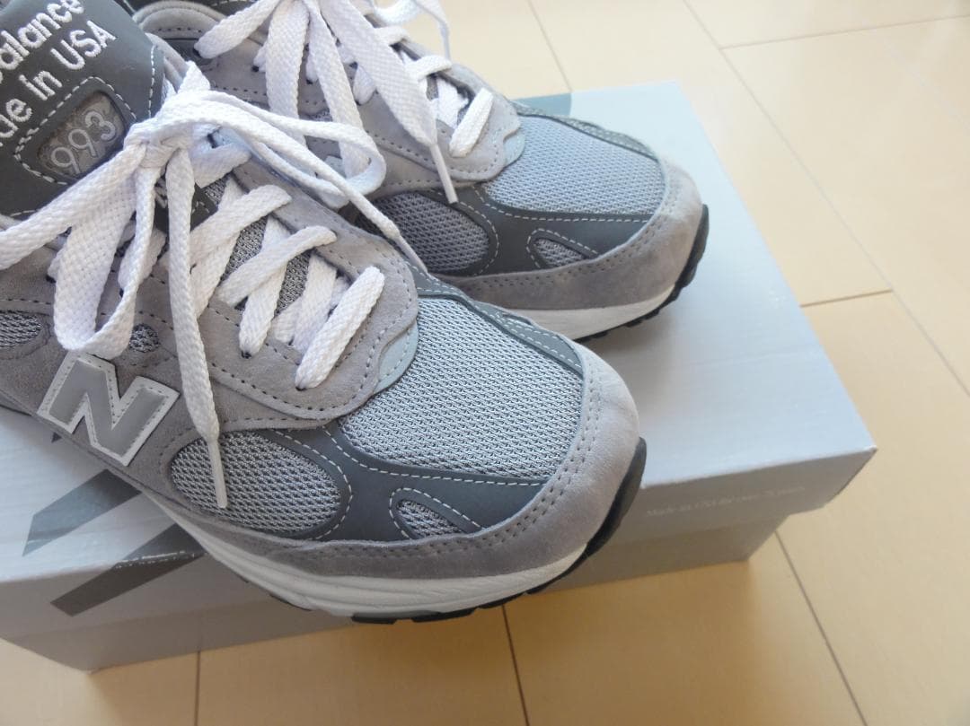 【24年製】New Balance MR 993 GL グレー 27.5cm