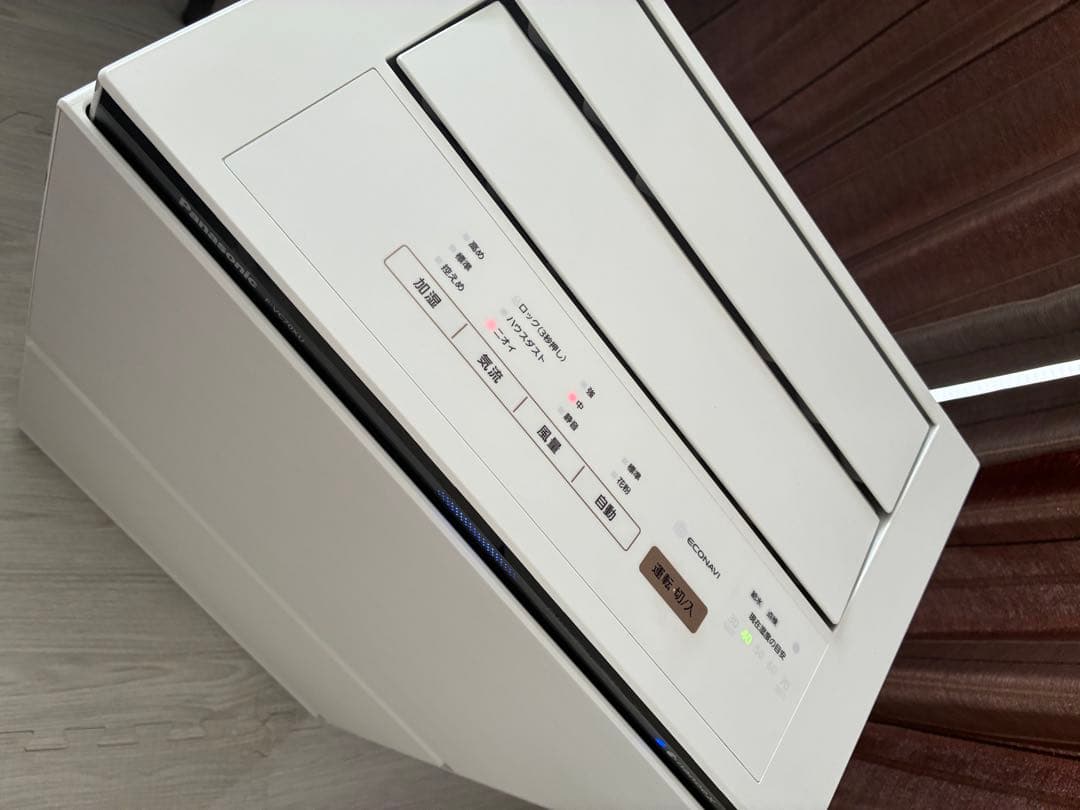 美品 パナソニック 2022年製 加湿空気清浄機 F-VC70XU ナノイーX