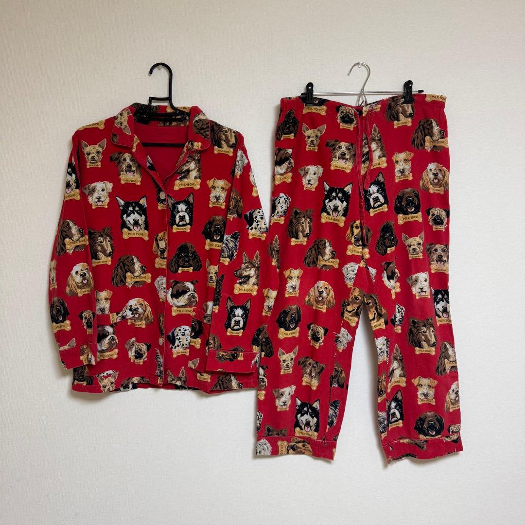 古着 used Nick&Nora 犬柄 00s パジャマセットアップ 古着 used Nick&Nora 犬柄 00s パジャマセットアップ - メルカリ