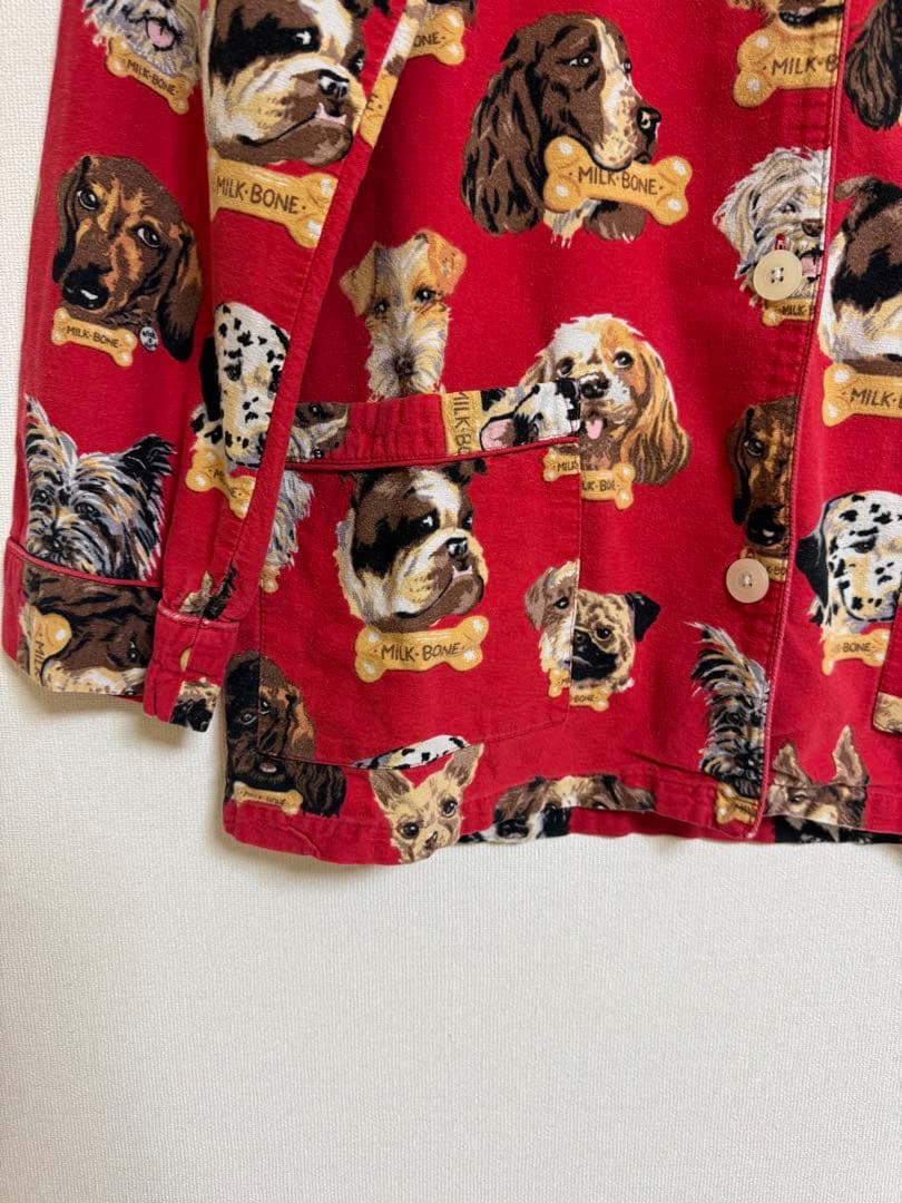 古着 used Nick&Nora 犬柄 00s パジャマセットアップ - メルカリ