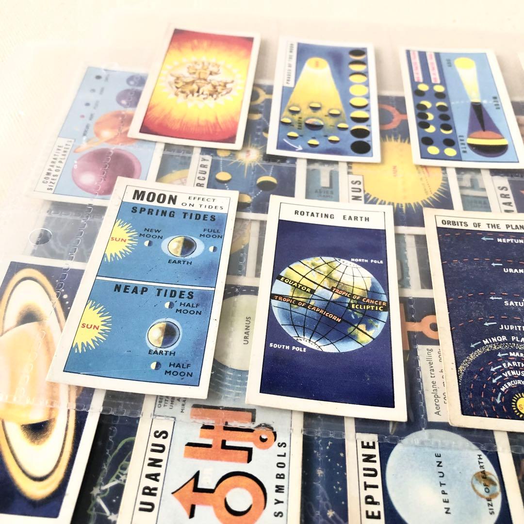 1958年 レア！ イギリス製 ティーカード 宇宙 全50枚 - メルカリ