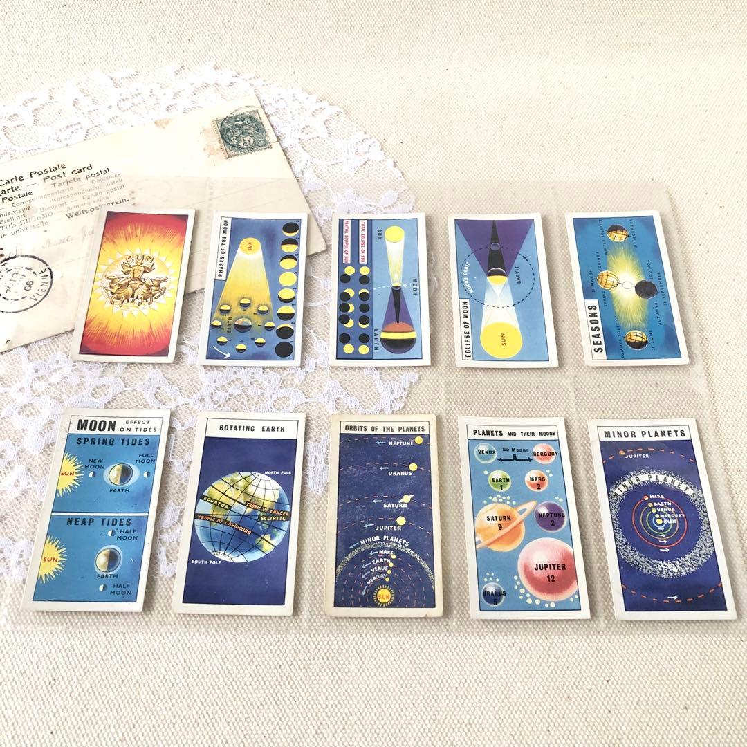 1958年 レア！ イギリス製 ティーカード 宇宙 全50枚 - メルカリ