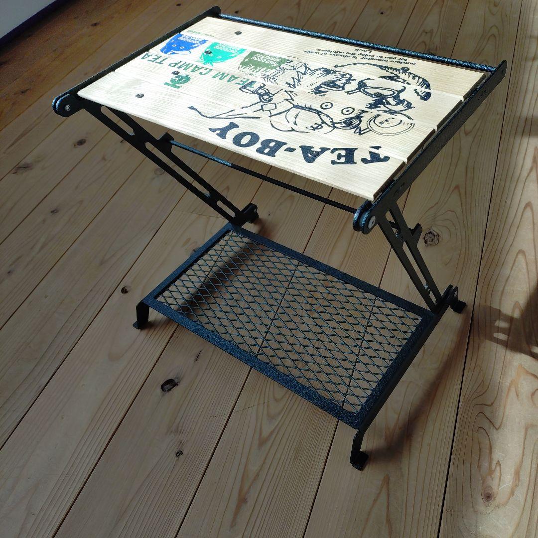 TEAM CAMP TEA TEA-BOY 折りたたみテーブル アウトドアテーブル