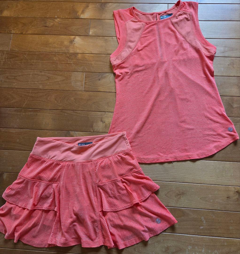 お取り置き lija パワータンクセットアップ スコート