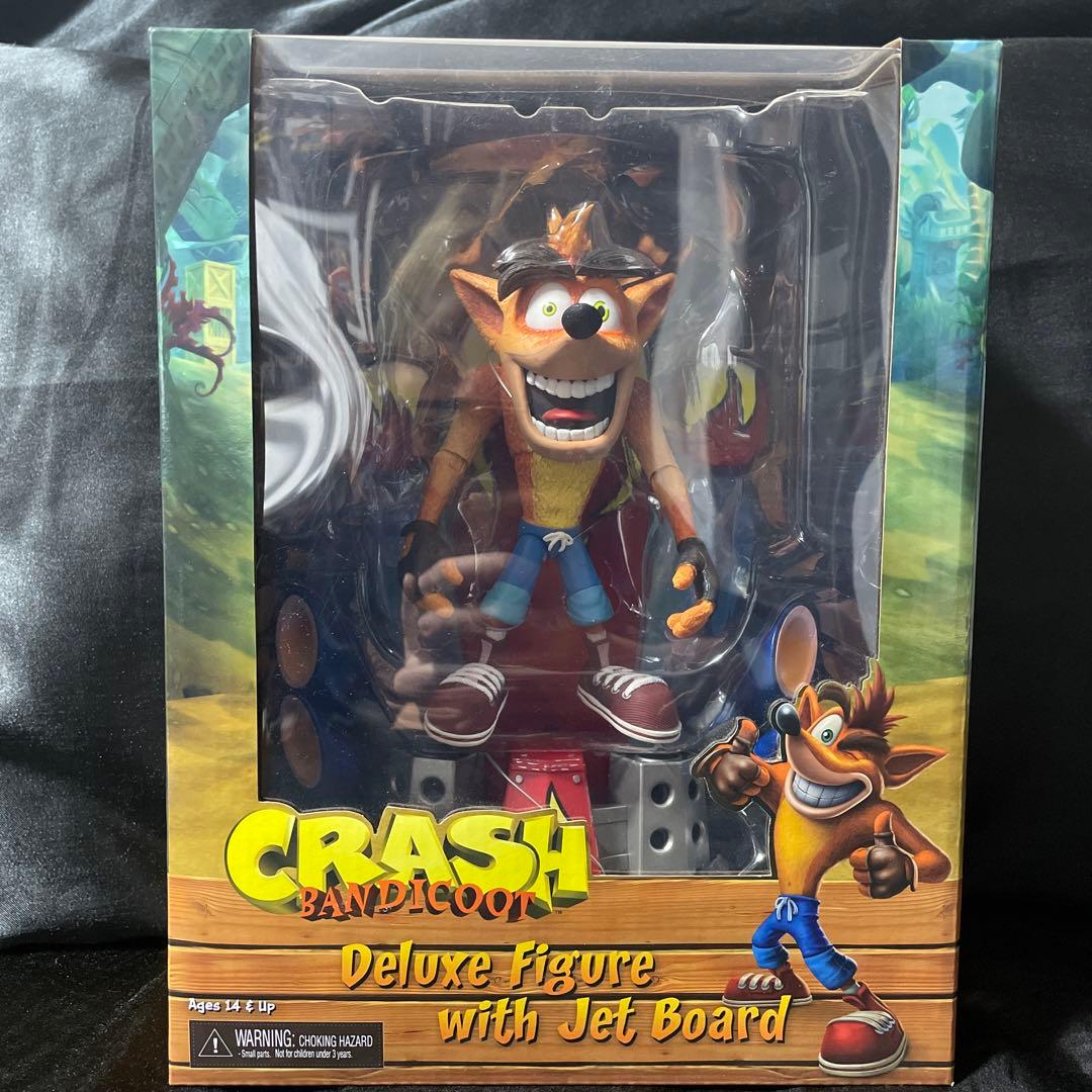 正規品 未開封 クラッシュ・バンディクー フィギュア ジェットボード