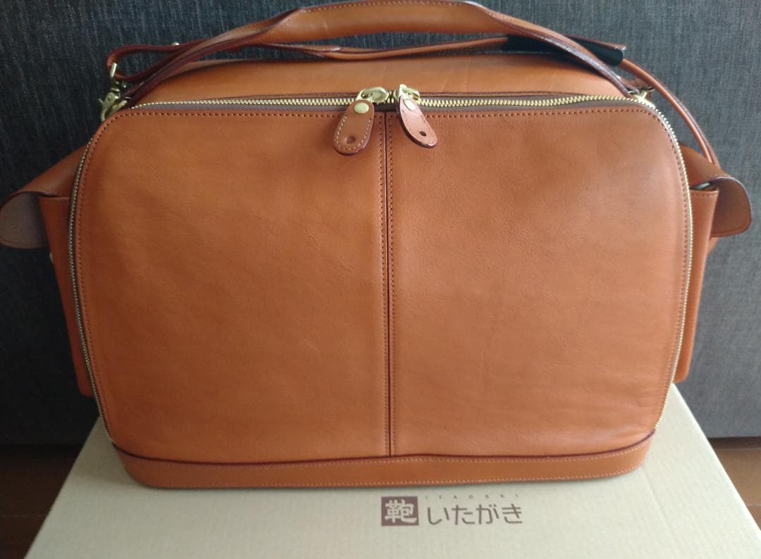 鞄いたがき ボストンバッグ（M507） キャメル S - メルカリ