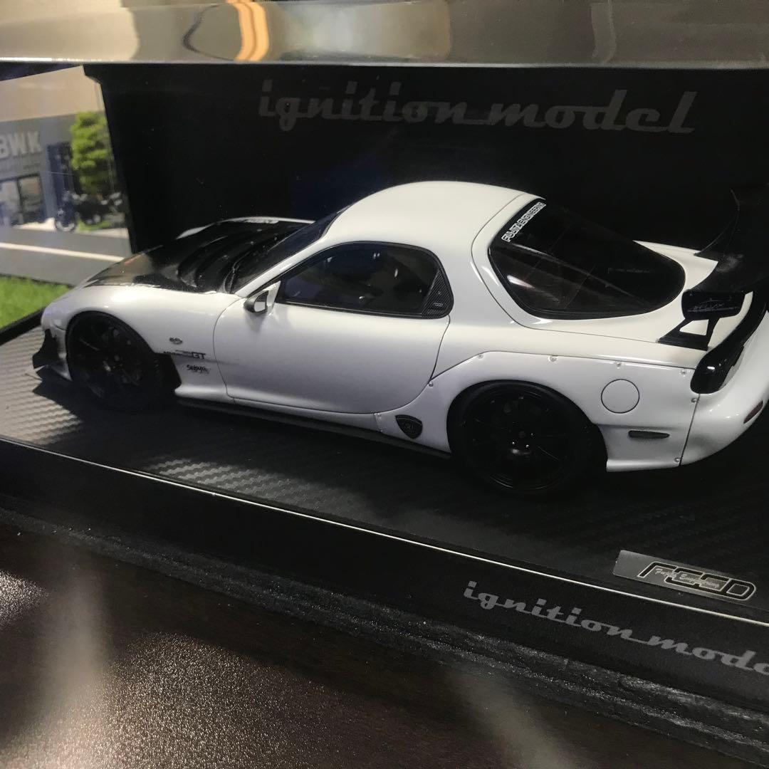 イグニッションモデル 1/18 FEED RX-7 IG2047 ホワイト