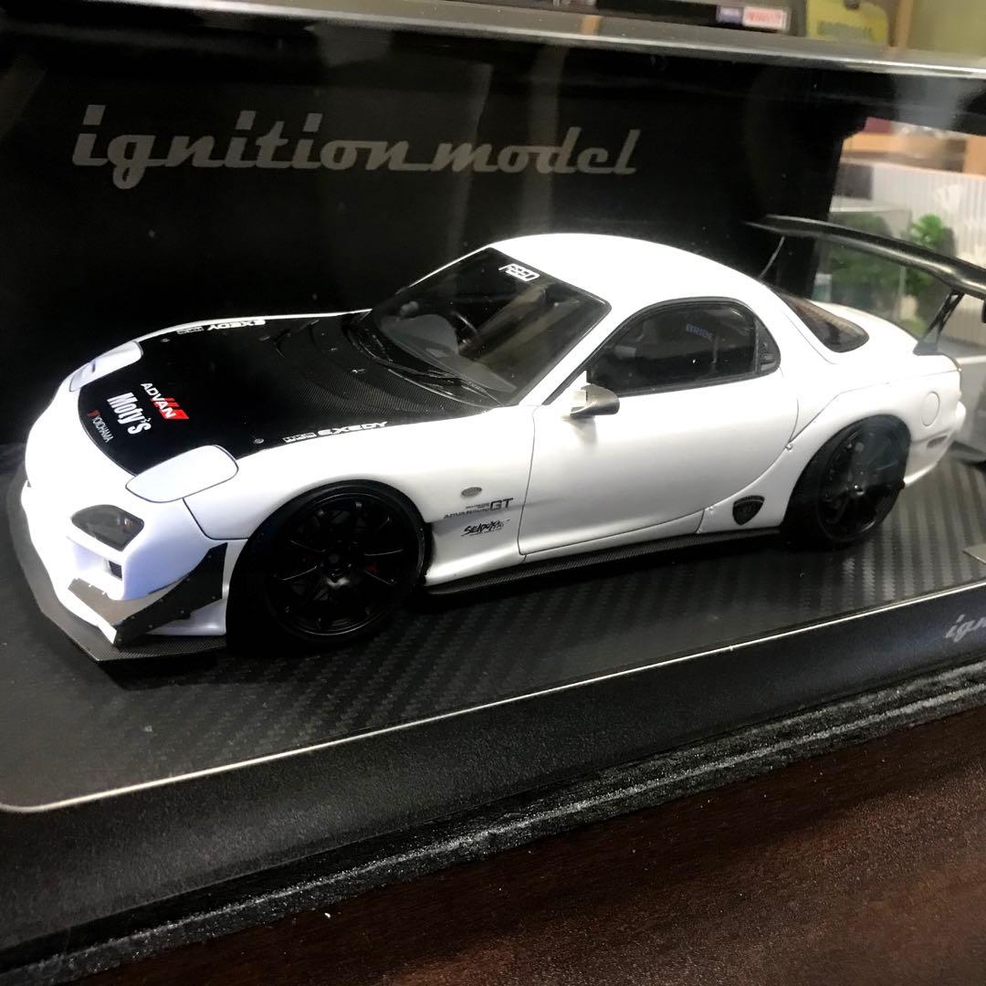 イグニッションモデル 1/18 FEED RX-7 IG2047 ホワイト