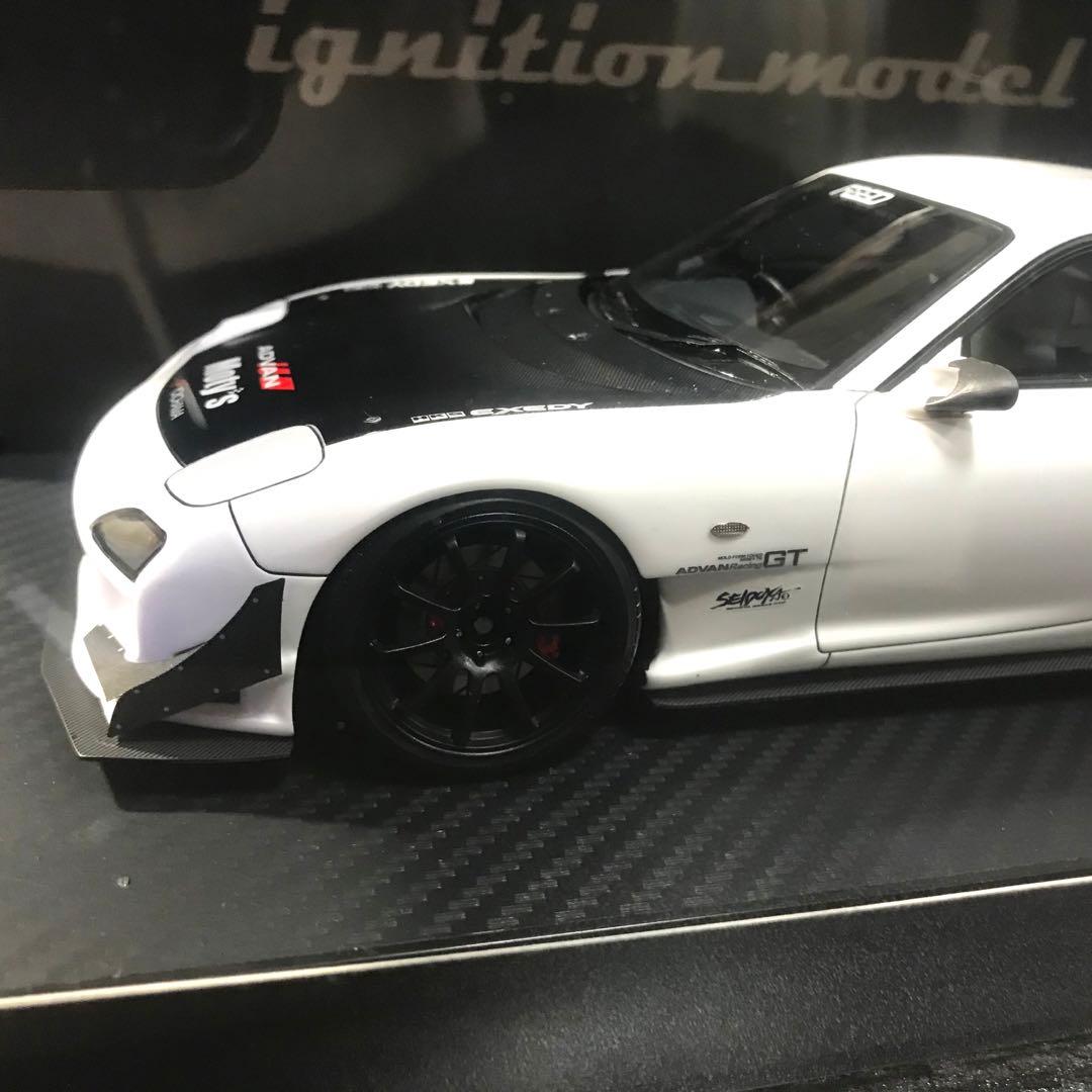 イグニッションモデル 1/18 FEED RX-7 IG2047 ホワイト
