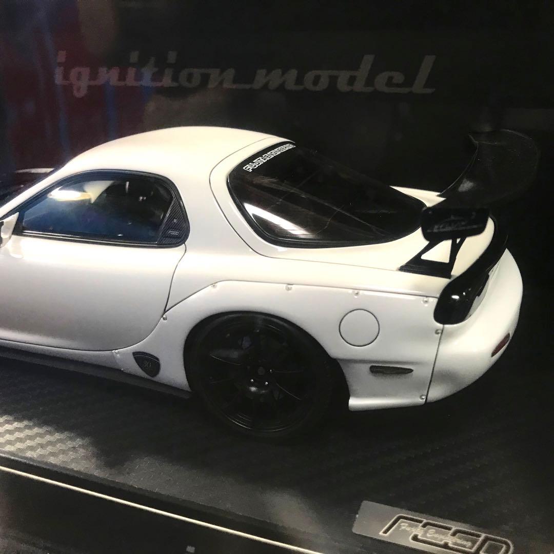 イグニッションモデル 1/18 FEED RX-7 IG2047 ホワイト