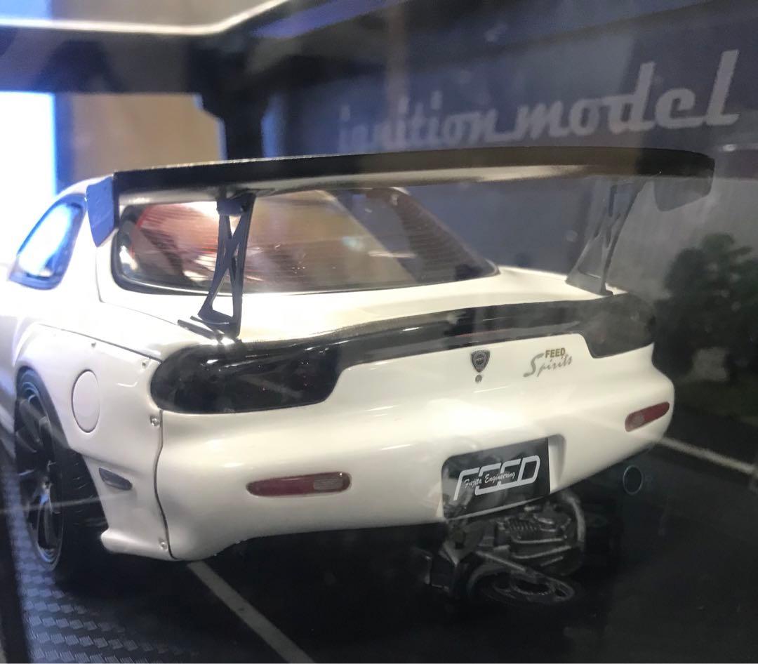 イグニッションモデル 1/18 FEED RX-7 IG2047 ホワイト