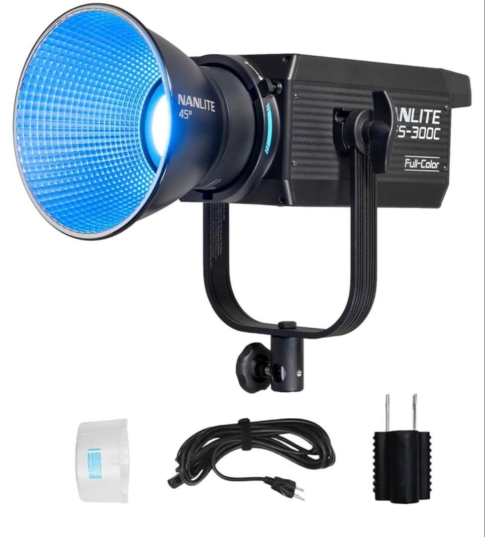 NANLITE FS-300C LEDライト国内正規品 NANLITE FS-300C 撮影用ライト LEDスポットライト 300W RGBライト