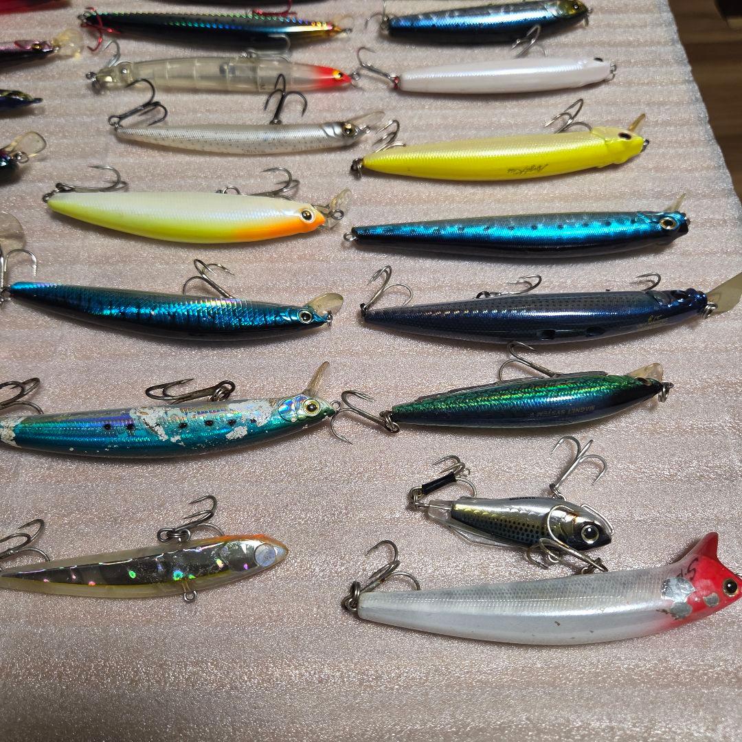 シーバスルアーセット 38個 VS3040ケース付き ローリングベイト悟空