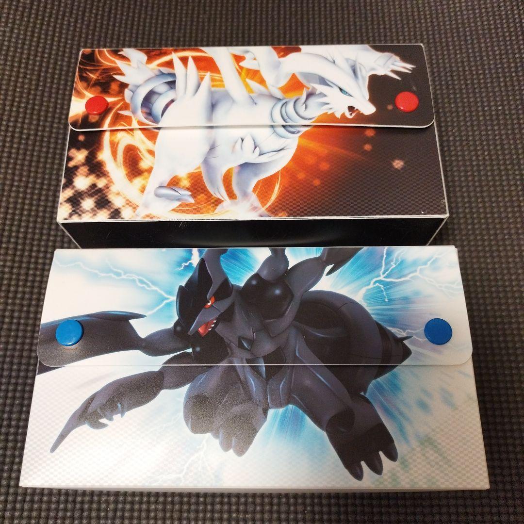 ポケモンカードゲーム デッキケース ゼクロム レシラム BW - メルカリ