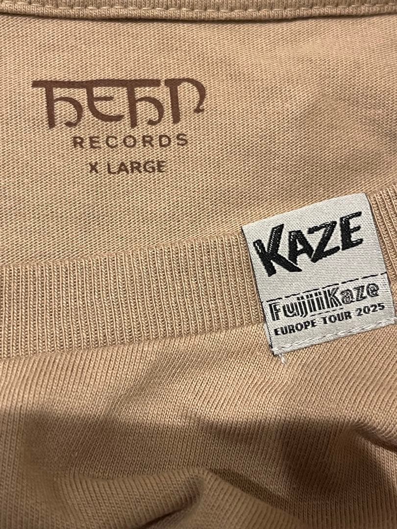 藤井風 Fujii Kaze ヨーロッパツアー2025 Tシャツ