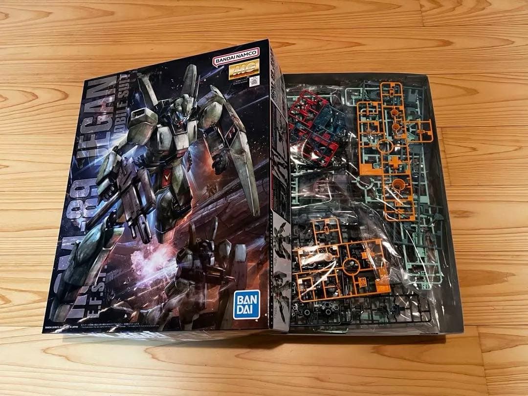 MG 1/100 リゼル（隊長機）　ギラドーガ　ジェガン　3体セット