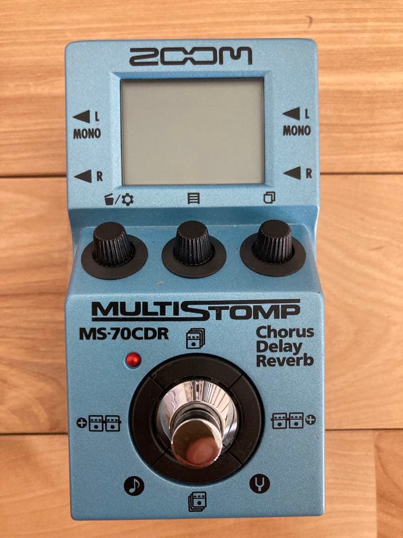 ZOOM MS-70CDRマルチエフェクターEVA電子modモディファイディレイ