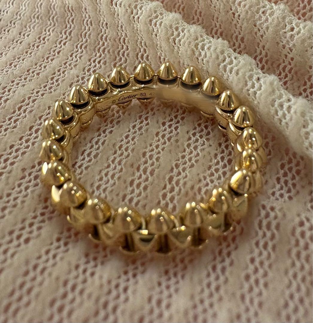 タイムセール中！【美品】クラッシュ ドゥ カルティエ リング SM PG