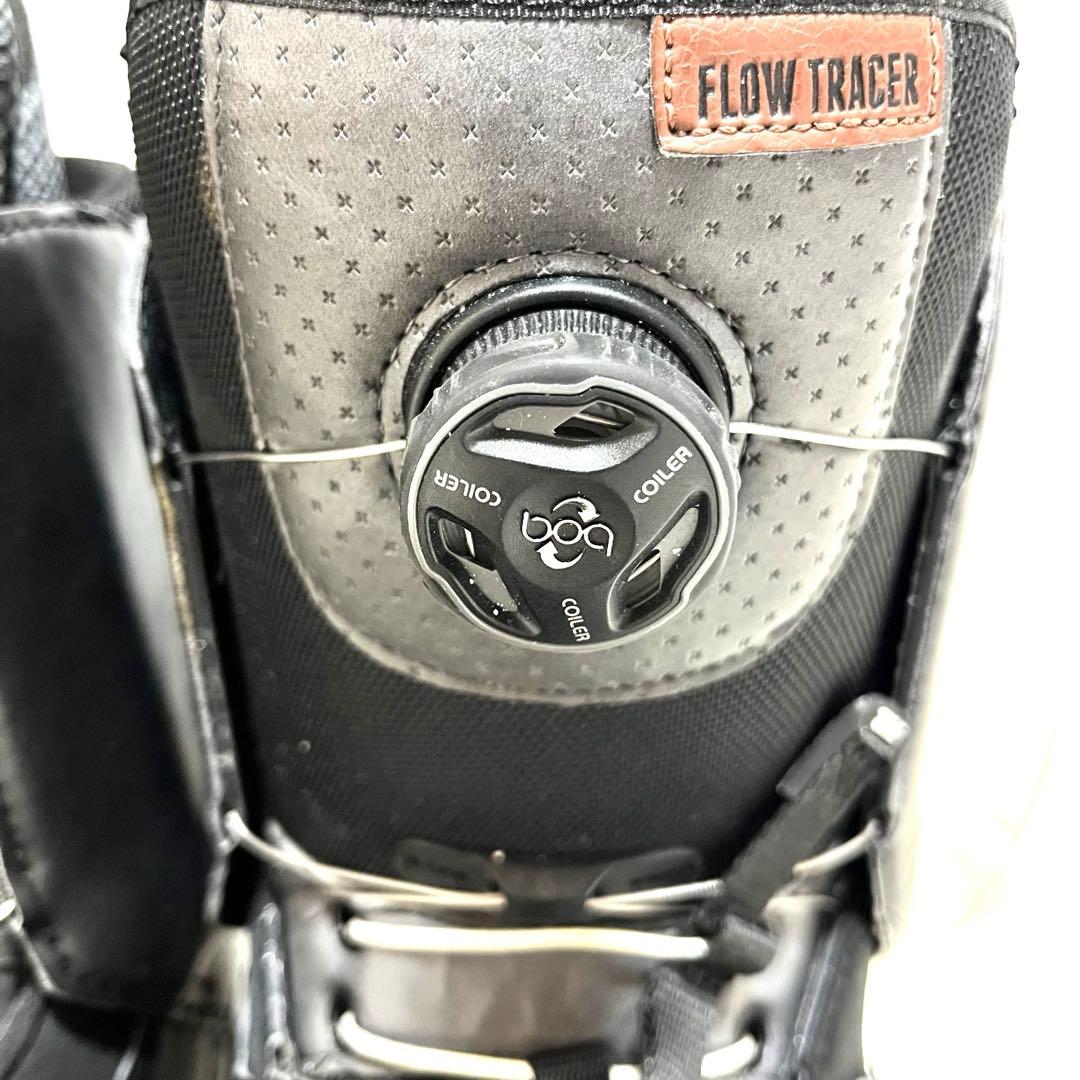 【28.0cm】FLOW TRACER スノーボードブーツ ブラック BOA
