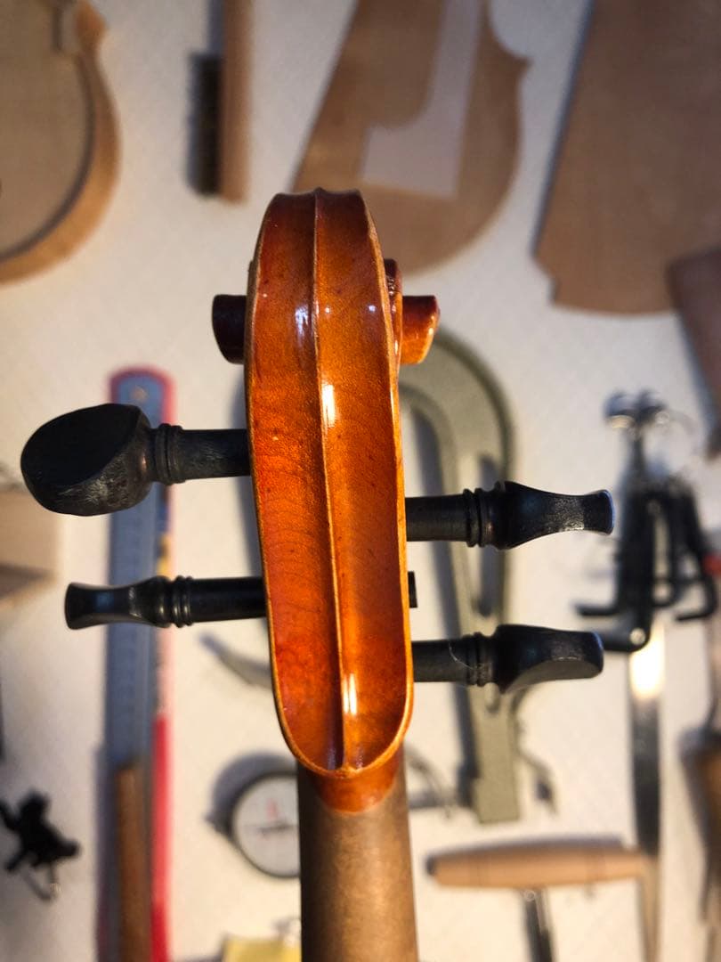 訳あり特価.駒&魂柱調整済】鈴木分数バイオリンNo200 1/8 1980 - メルカリ