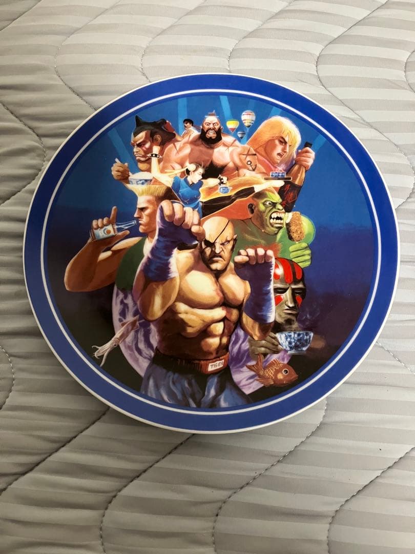 ストリートファイター2 サガット　佐賀県　コラボ　有田焼　飾り皿　CAPCOM