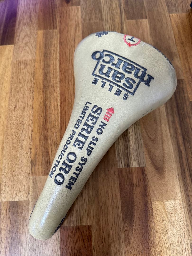 san marco サドル Vintage レザー 刺繍 イタリア製 BLOG 変わる事無く数十年 永遠のベーシックサドル【selle sanmarco