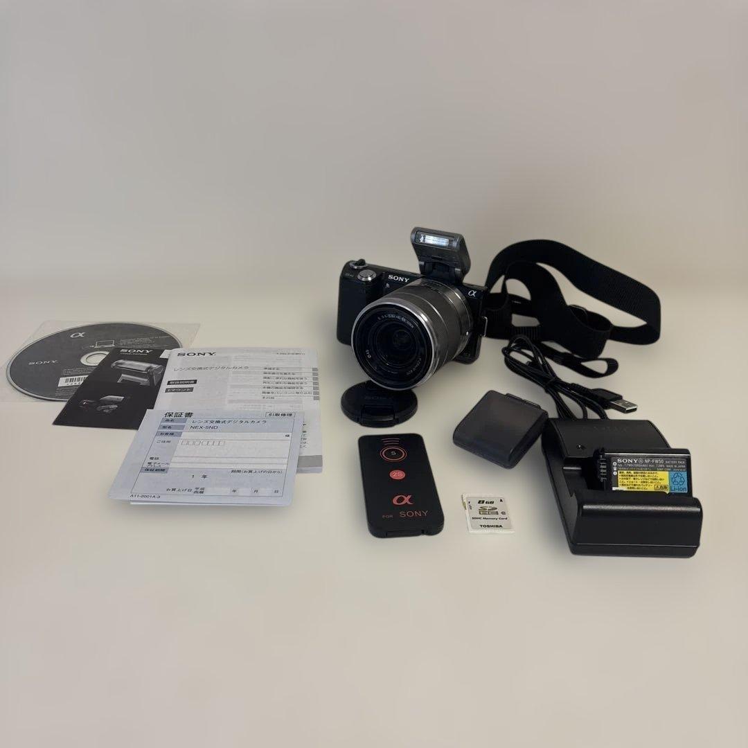 SONY NEX-5N + 18-55 OSS(SEL1855) 箱付 SD付