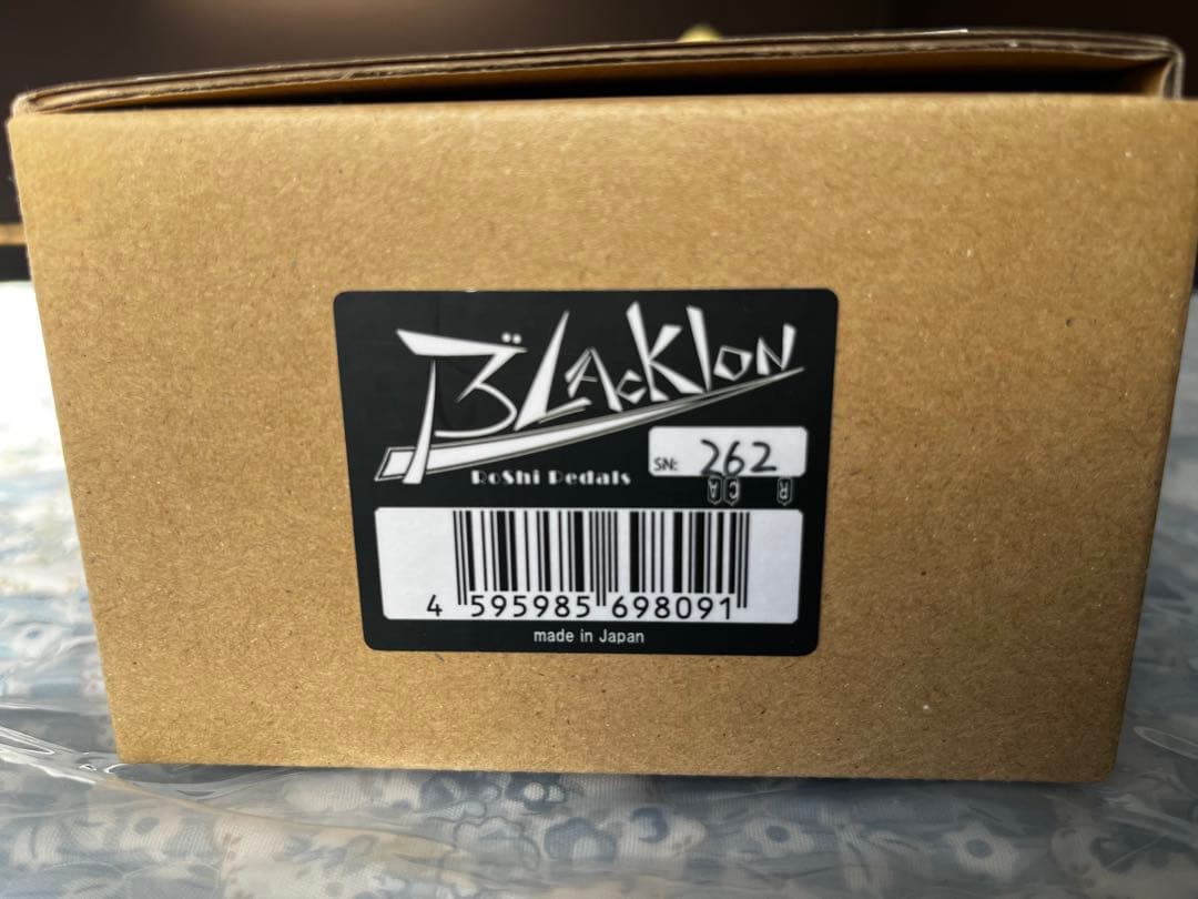 ギター RoShi Pedals Blacklon