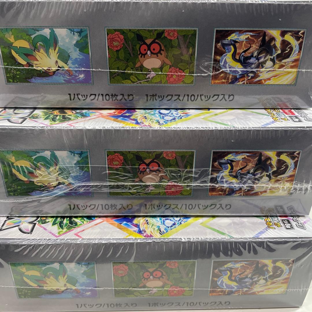 ポケモンカード　テラスタルフェスex 6box　新品未開封　シュリンク付き