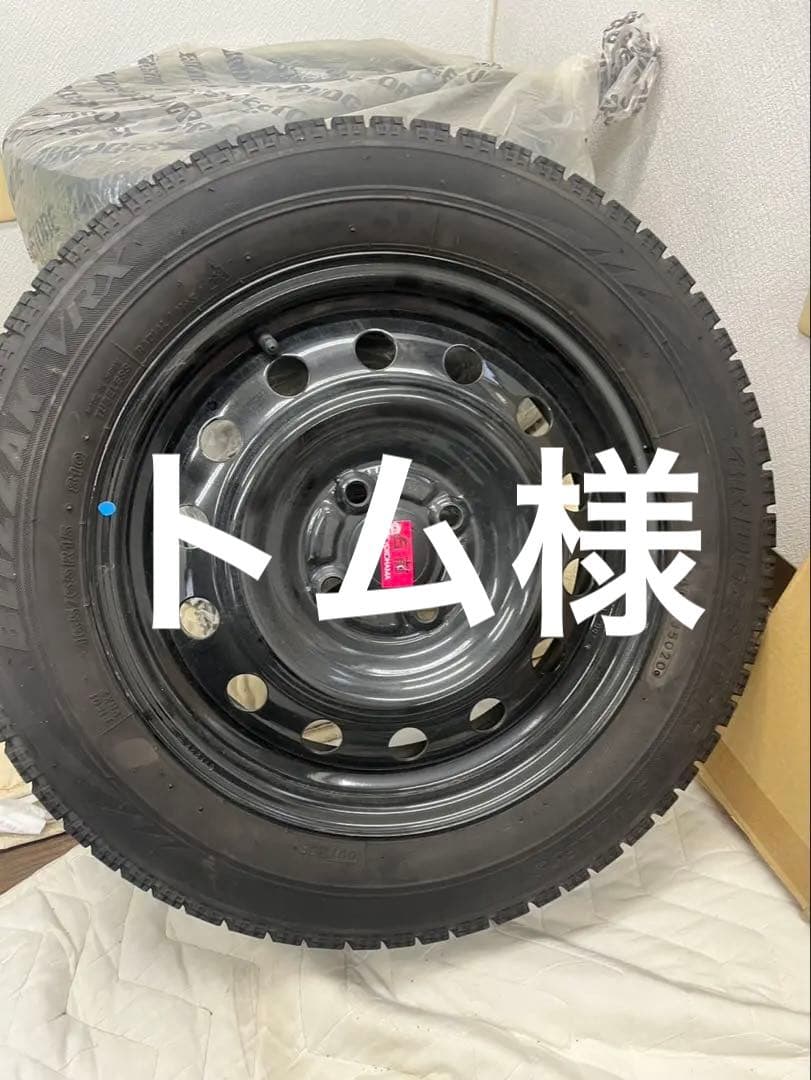 ダイハツタフト　スタッドレスタイヤ　ホイール 新型 ダイハツ タフトにスタッドレスタイヤを取付！15インチの165