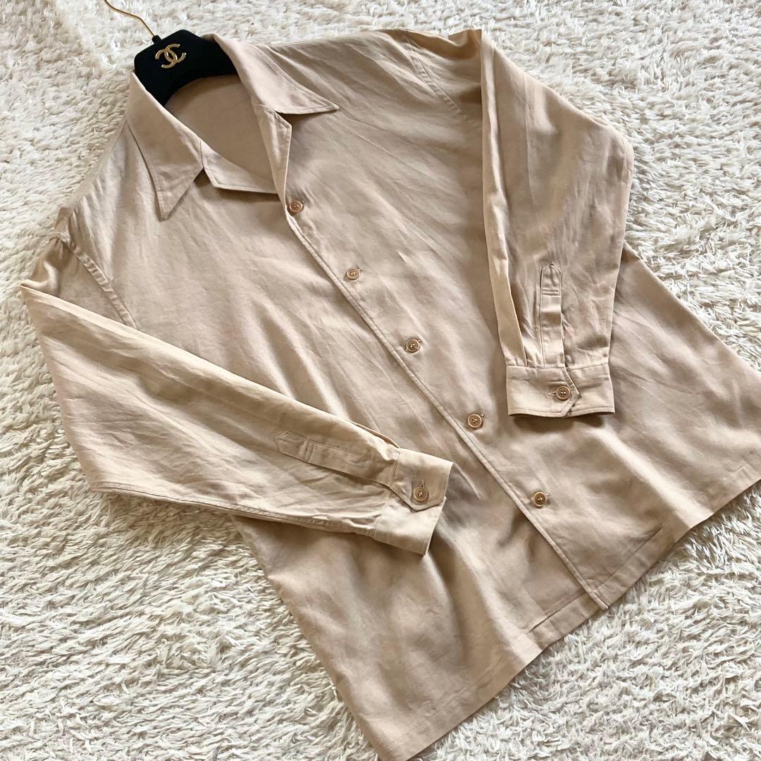 TOKIO KUMAGAI トキオクマガイ オープンカラーシャツ ブラウス - メルカリ