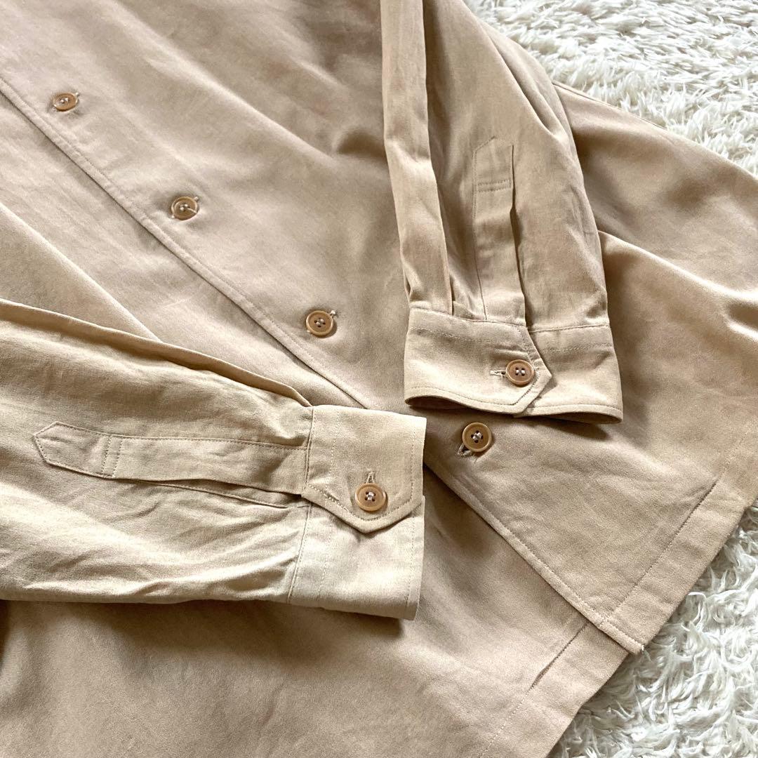 TOKIO KUMAGAI トキオクマガイ オープンカラーシャツ ブラウス - メルカリ