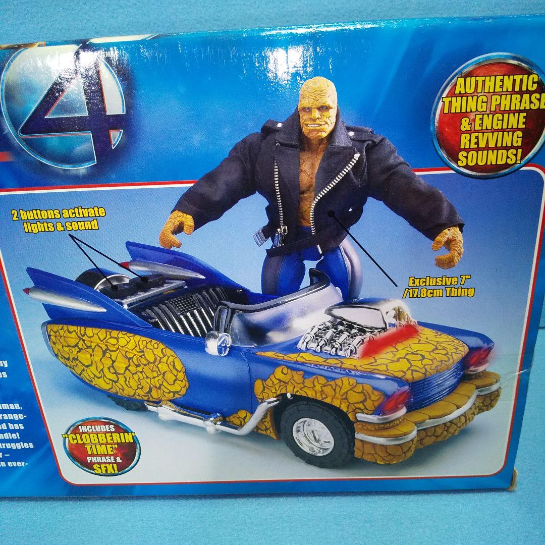 未開封☆ファンタスティックフォー シング ホット・ロッド / ビークル トイビズ