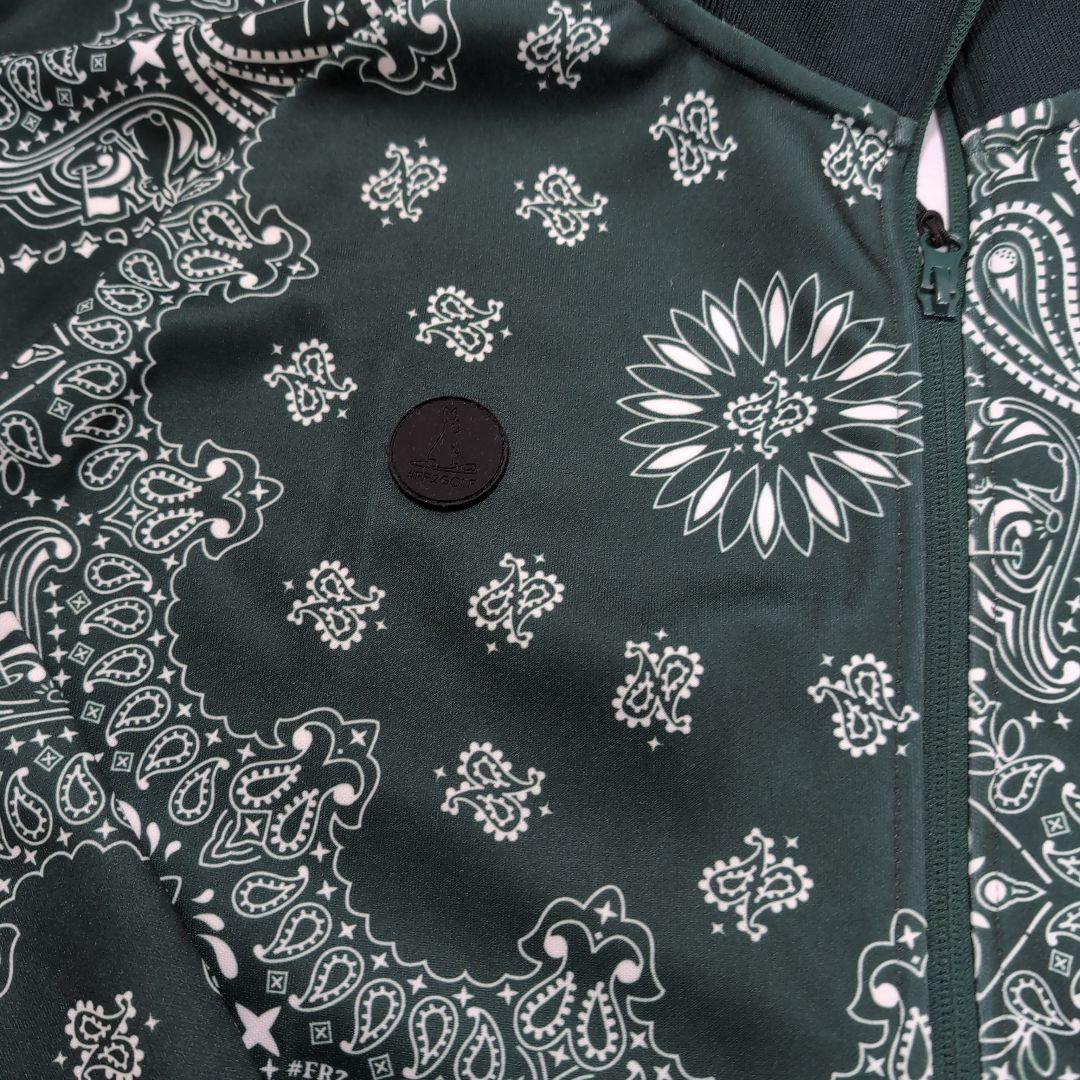 Bristol ×fr2ゴルフ.バンダナ柄 ジップアップジャケット - メルカリ