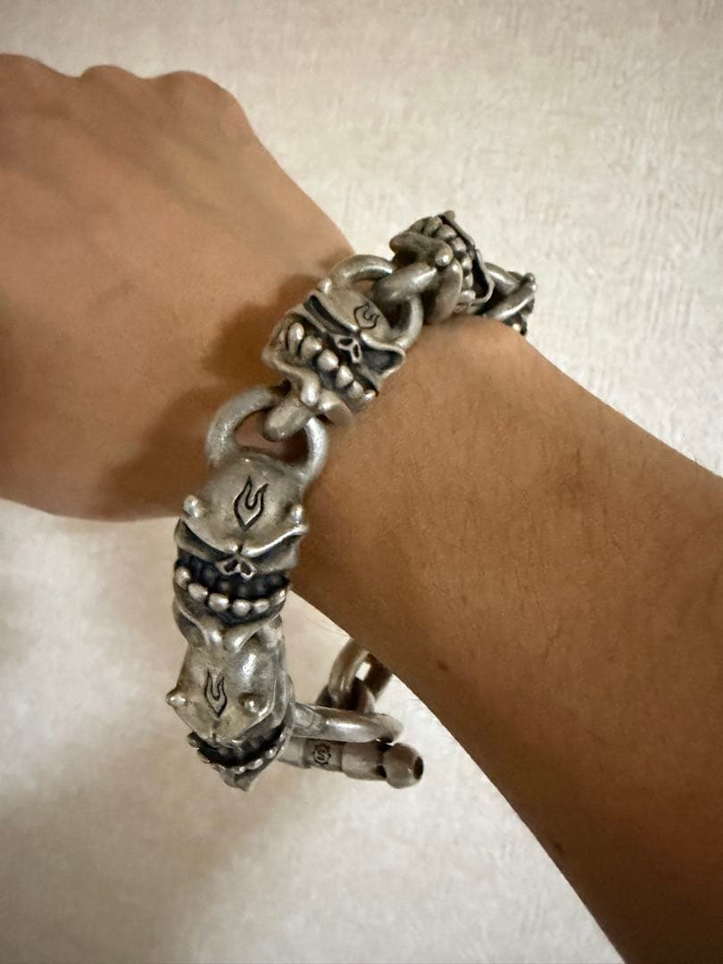 スターリンギア 旧型デビルブルーザー フルスカルブレスレット【廃盤