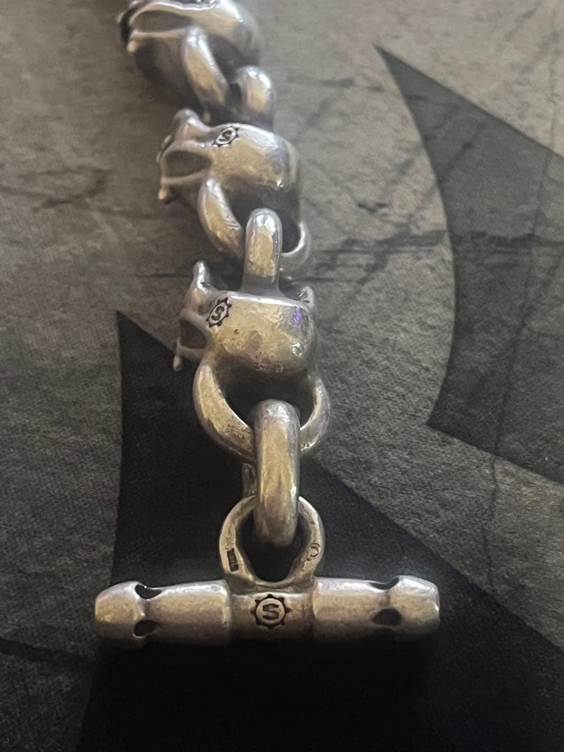 スターリンギア 旧型デビルブルーザー フルスカルブレスレット【廃盤