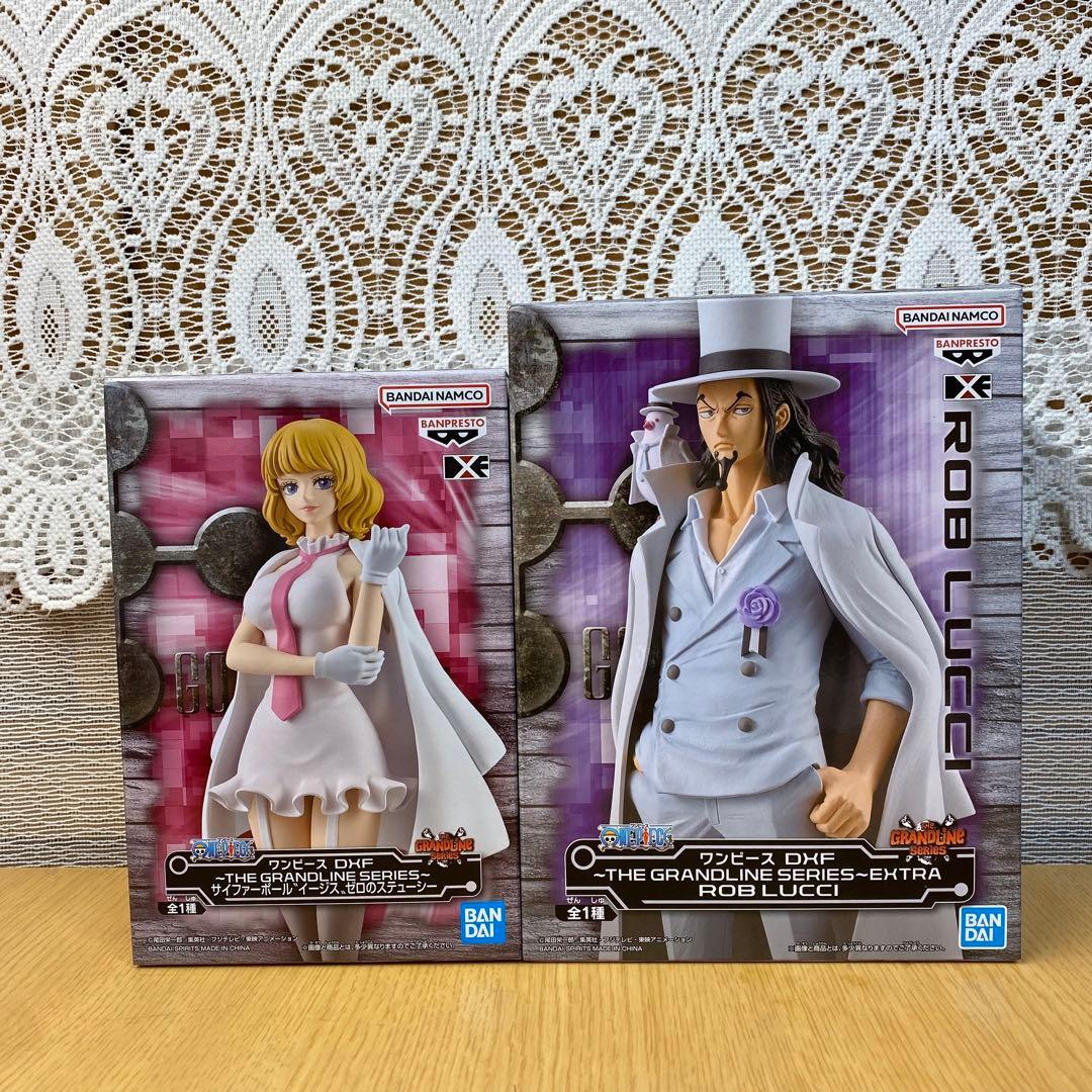 即購入可】 ワンピースフィギュア ステューシー＆ ロブ・ルッチ 2点
