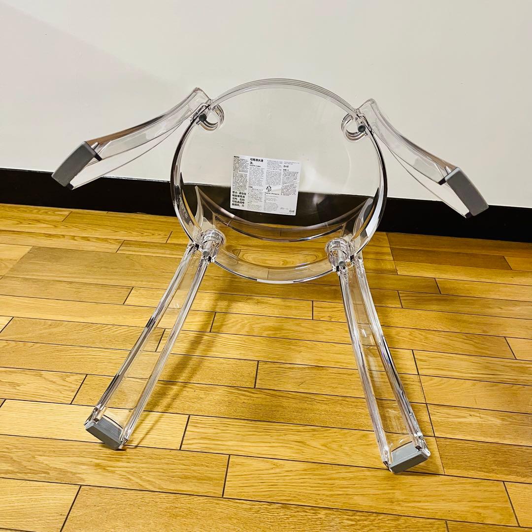 IKEA イケア STEIN スタイン チェア 透明 送料込み - メルカリ