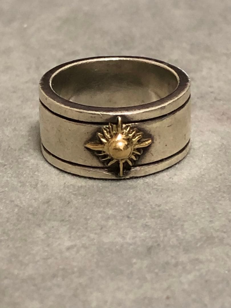 R*様 アリゾナフリーダム　リング　SV K18 シルバー　12.8g 14号