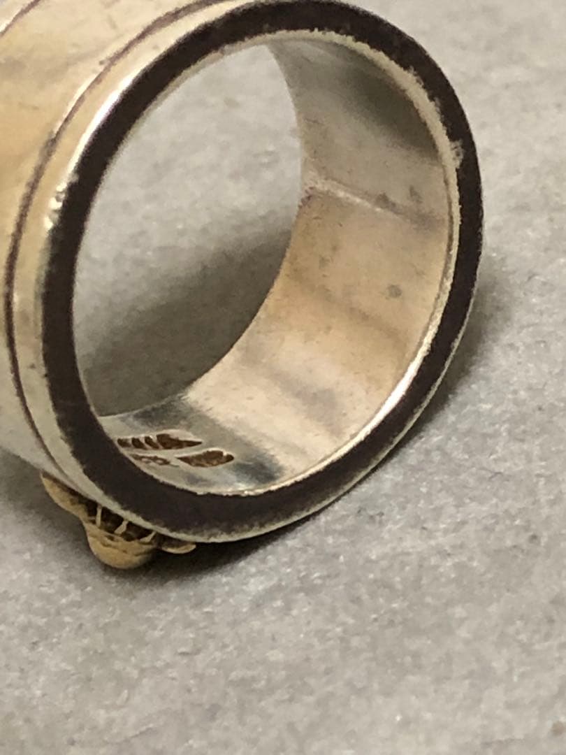 R*様 アリゾナフリーダム　リング　SV K18 シルバー　12.8g 14号