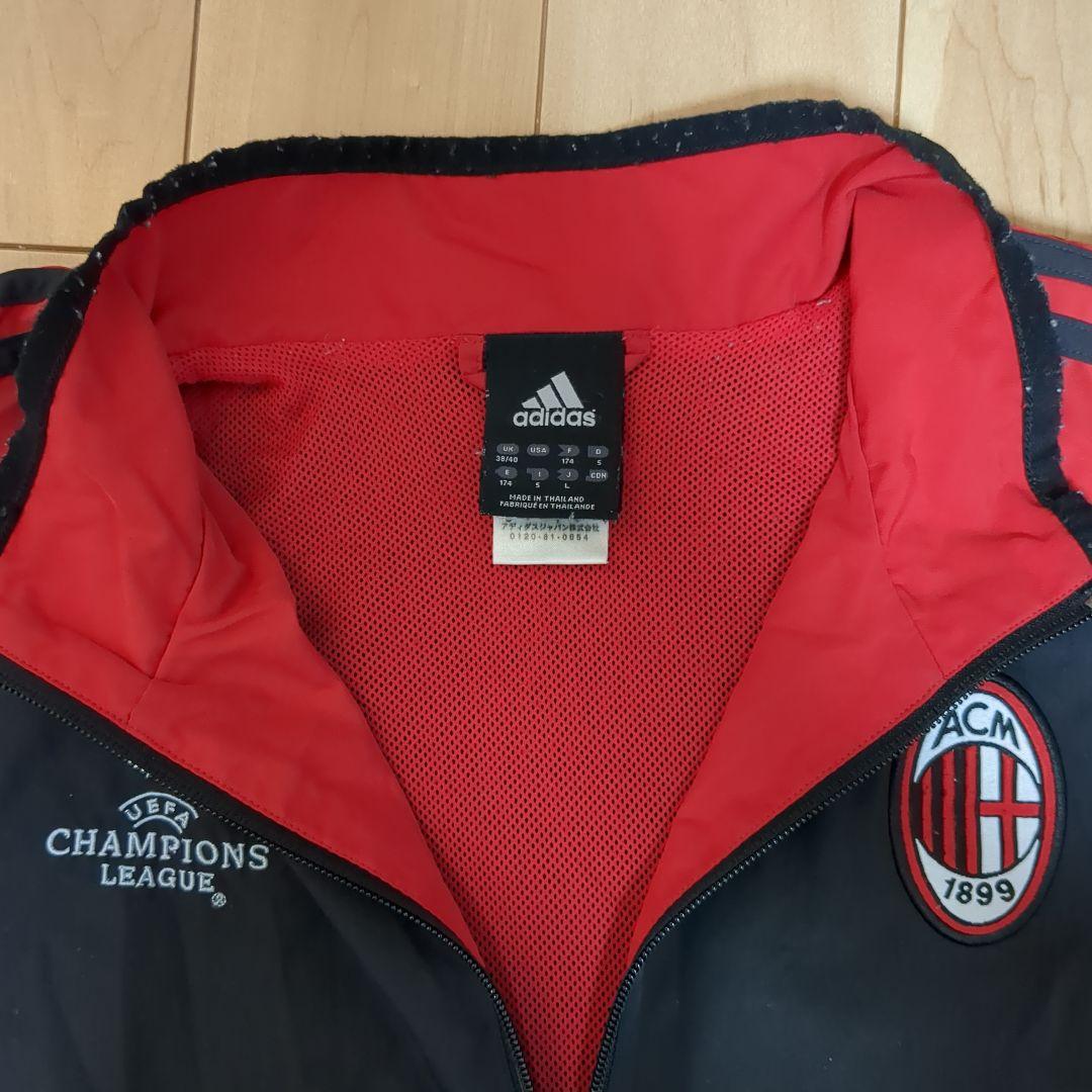 adidas ACミラン トラックスーツLサイズ チャンピオンズリーグ - メルカリ