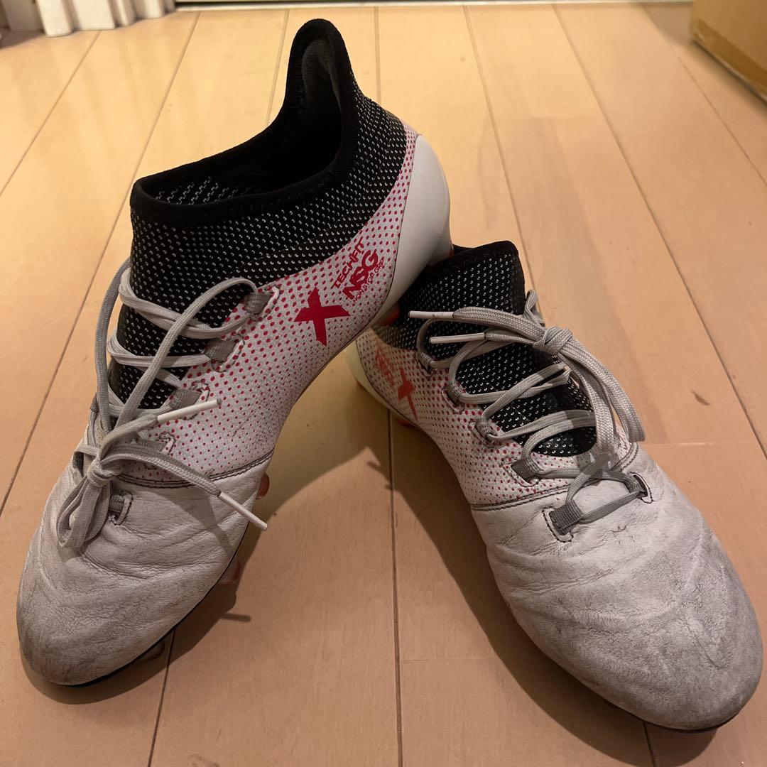 サッカースパイク　adids X17.1 FG/AGLE 27.5cm