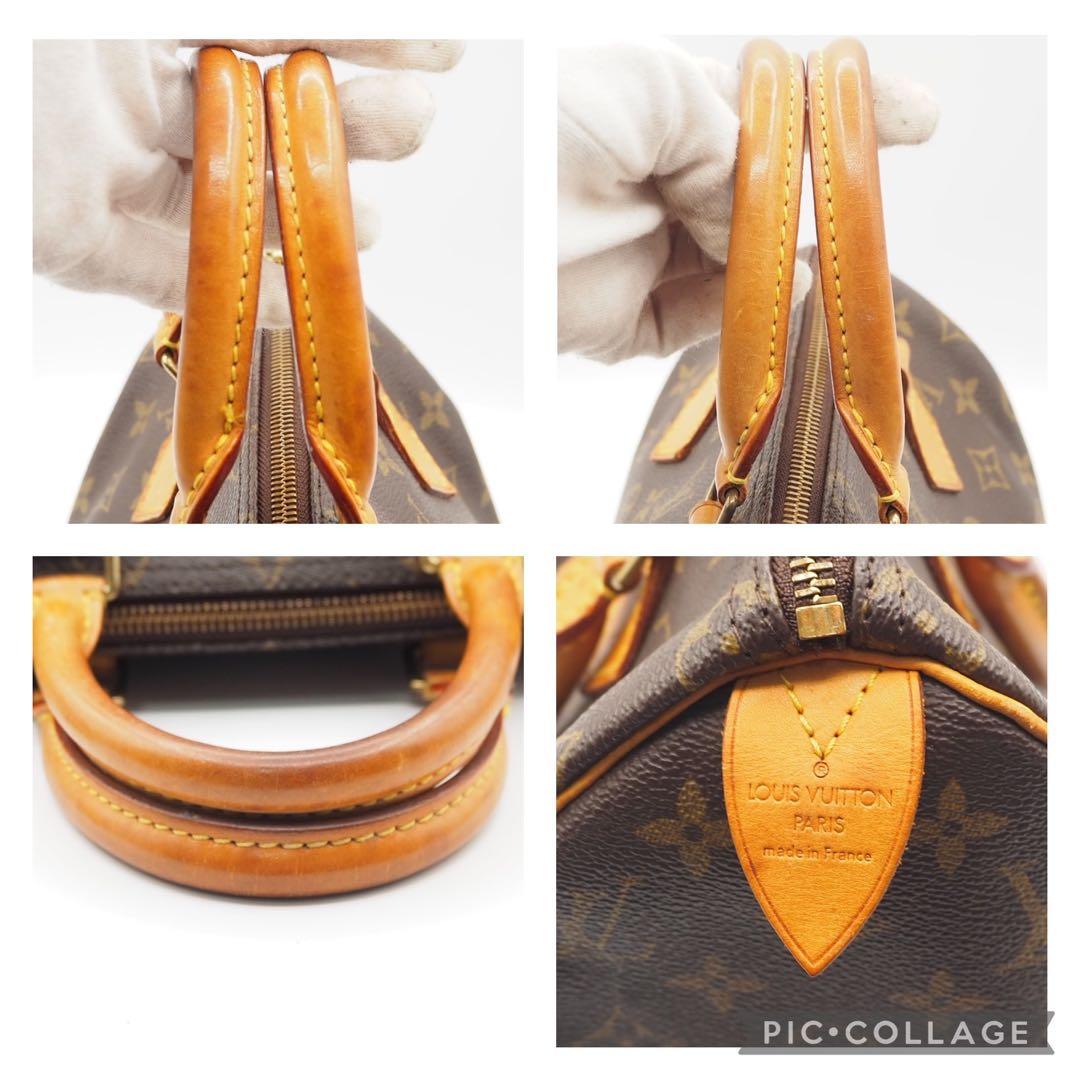 南京錠・鍵】ルイヴィトン スピーディ25 ハンドバッグ モノグラム 正規