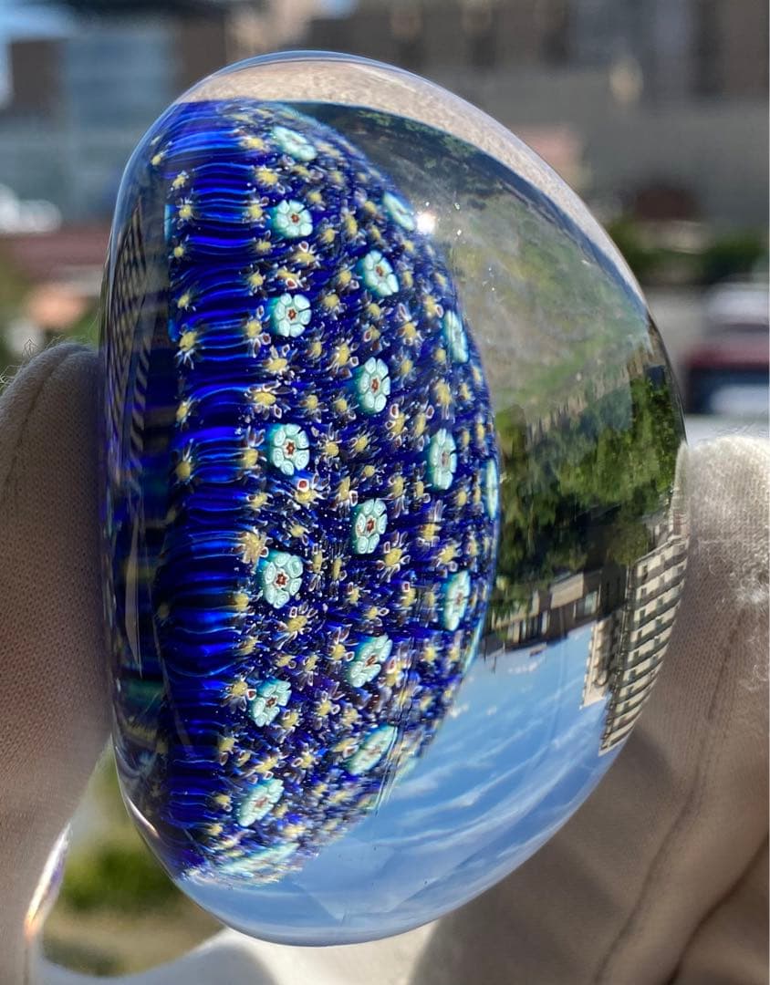 ⚛️ベネチアングラス ムラノ⚛️ ガラスペーパーウェイト ガラス文鎮