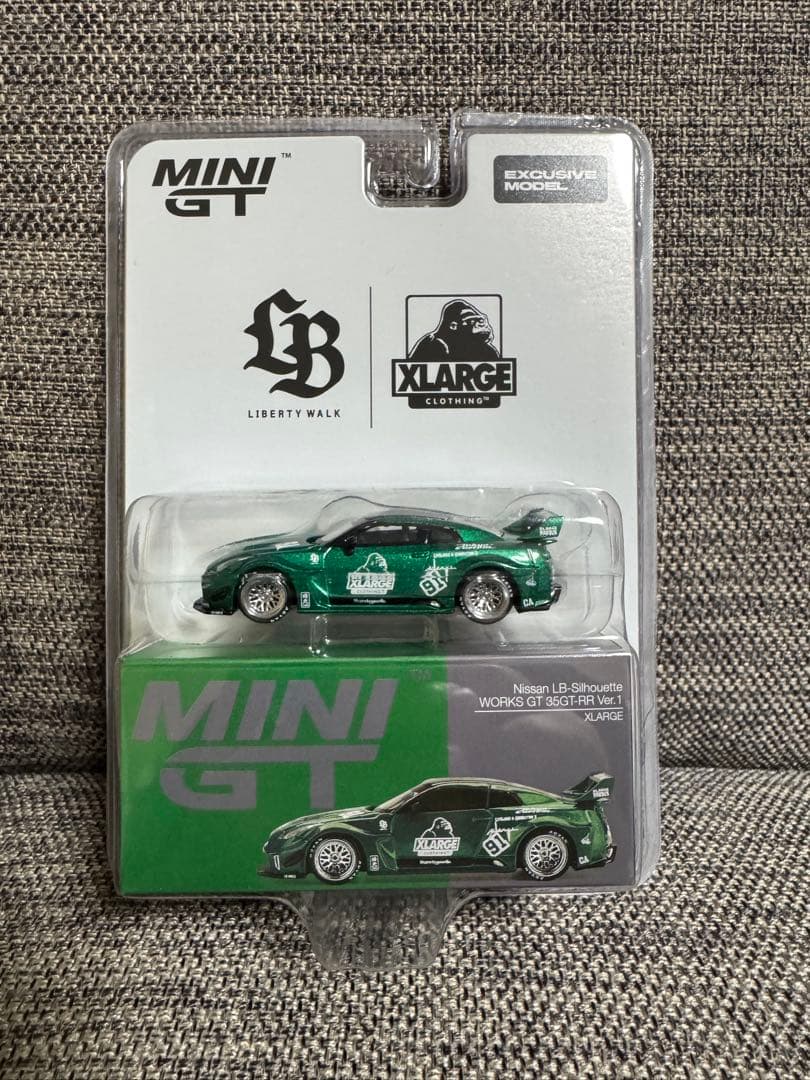 MINIGT LBWK × XLARGE 3種コンプリートセット　GT-R