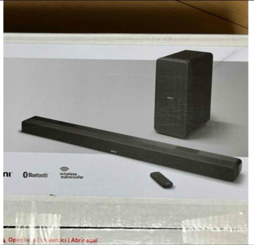 【専用】DENON DHT-S517 サウンドバー＆ワイヤレス サブウーハー DENON ワイヤレスサブウーハー付きDolby Atmos サウンドバー DHT-S517