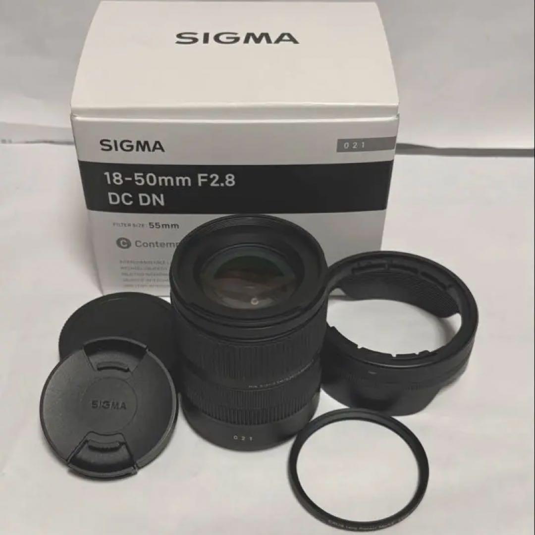 【今だけ特価】SIGMA 18-50mm F2.8 DC DN SONY E カメラレンズ 18-50mm F2.8 DC DN Contemporary [ソニーE /ズーム